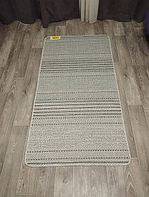 Сірий ковер кухонний без ворсу LANA 19246-08