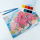 Фарби акварельні 8кольорів Kite HK НК23-065  //12шт/уп, фото 3