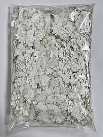 Флоки (чіпси) для підлоги та стін 1кг Білий greenpharm