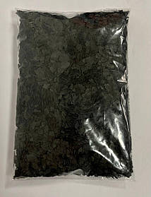 Флоки (чіпси, пластівці) для підлоги та стін 1кг Чорний greenpharm