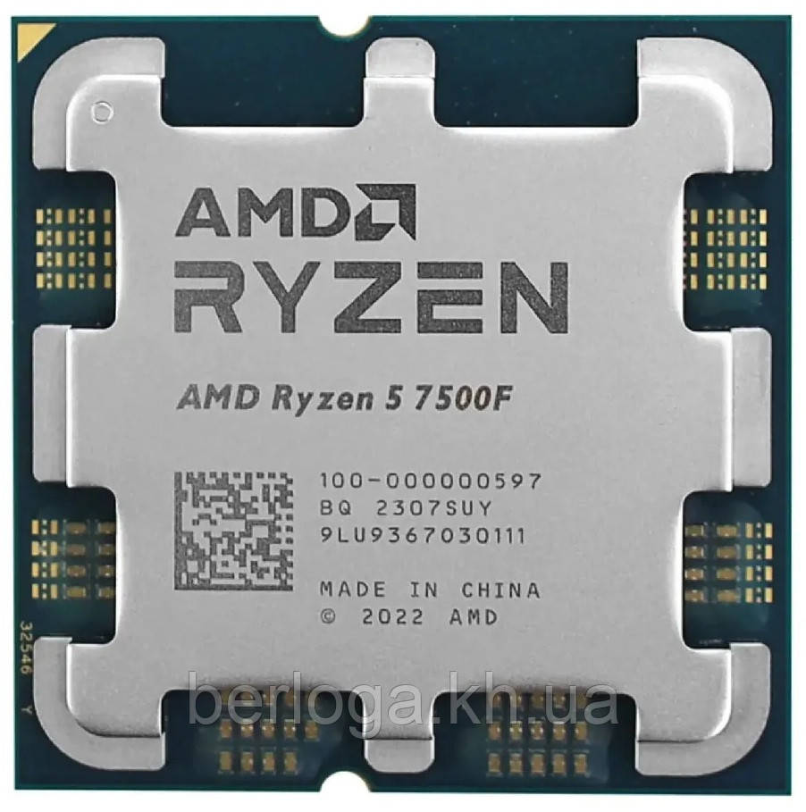 Процесор AMD Ryzen 5 7500F (100-000000597) Tray
