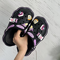 Тапочки крокси crocs kuromi милі на літо вуличні тапочки, куромі