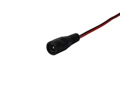 Штекер живлення PROLUMTM 5,5 мм, Мама з дротом, фото 1