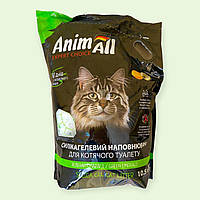 Силікагелевий наповнювач 10.5 л для котячого туалету AnimAll Зелений смарагд