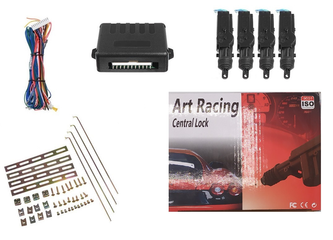 Центральный замок ART-01 (20) Центральный замок универсальный Комплект ...