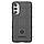Протиударний чохол бампер Rugged Shield для Samsung Galaxy M34 5g чорний гумовий, фото 3