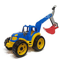 Трактор Технок синій 3435