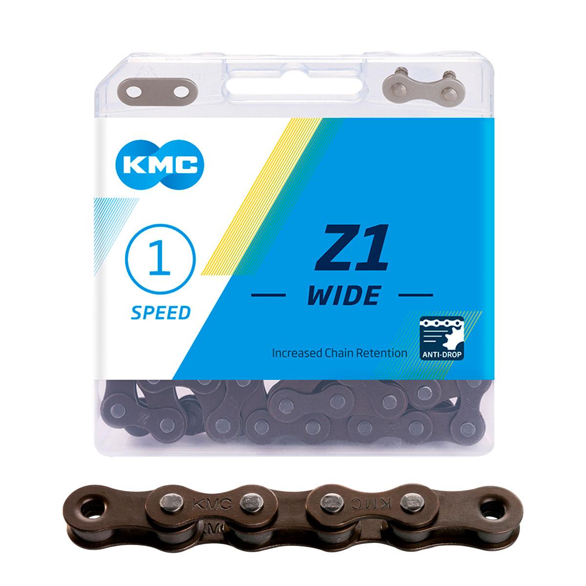Ланцюг 1s KMC Z1 Wide 112L Brown