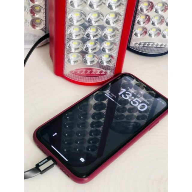 Ліхтар переносний світлодіодний з повербанком Almina DL-2606 24 LED, ЗП ...