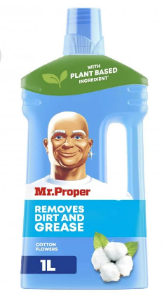 Засіб для миття підлоги, паркету Mr.Proper COTTON FIOWERS 1 л 8006540918968