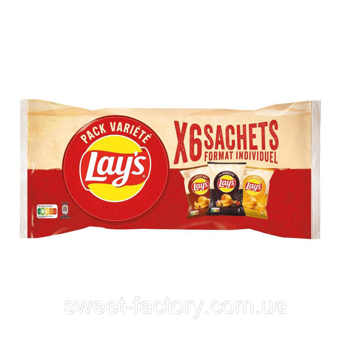Чіпси Lay's Mix Pack Variete 6s 160g, фото 1