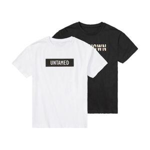 Футболка дитяча біла і чорна UntamedPepperts 134/140, 146/152, 158/164см, фото 1