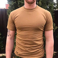 Футболка камуфляжна койот тактична військова футболка бавовна зсу