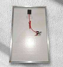 Сонячна панель 18V30W портативна зарядна станція для зарядки від сонця IP65 30Вт/18В, фото 3