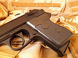 Дитячий пістолет металевий ZM 02 Cyma Ігровий варіант Walther PPK Вальтер, фото 6