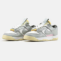Жіночі Кросівки Nike Air Dunk Jumbo Grey / Найк Аїр Данк Джумбо Сірі, фото 4
