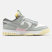 Жіночі Кросівки Nike Air Dunk Jumbo Grey / Найк Аїр Данк Джумбо Сірі, фото 3