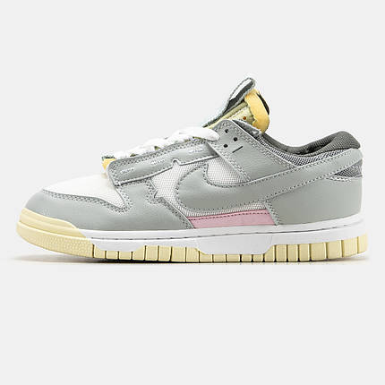 Жіночі Кросівки Nike Air Dunk Jumbo Grey / Найк Аїр Данк Джумбо Сірі, фото 1