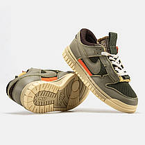 Жіночі Кросівки Nike Air Dunk Jumbo Medium Olive / Найк Аїр Данк Джумбо Медіум Оливкові, фото 6