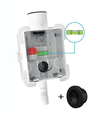 Сифон для дренажу кондиціонерів Regio Tecnosystemi S.P.A 11126322B + манжет