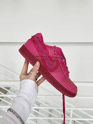 Жіночі Кросівки Nike SB Dunk Low Valentine's Day Pink / Найк СБ Данк Валентайнс Дей Низькі Рожеві, фото 1