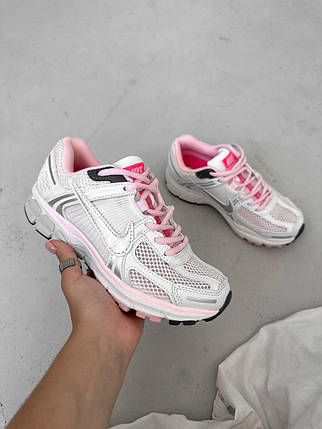 Жіночі Кросівки Nike Zoom Vomero 5 Climacool White Pink / Найк Зум Вомеро 5 Білі з Сріблястим та Рожевим, фото 1