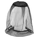 Антимоскітна сітка від комарів на голову Anti Mosquito накомарник для головних уборів чорний проти москітка, фото 3