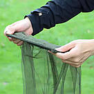 Антимоскітна сітка від комарів на голову Anti Mosquito накомарник для головних уборів Олива проти москітка, фото 8