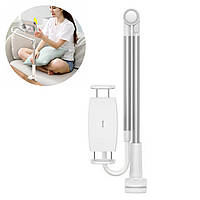 Настільна підставка для телефону або планшета 4.7"-12.9" Baseus Adjustment Lazy Holder (LUZQ000012) Silver