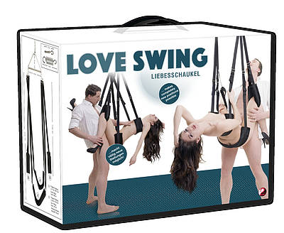 Секс гойдалки БДСМ чорного кольору You2Toys Love Swing Talla