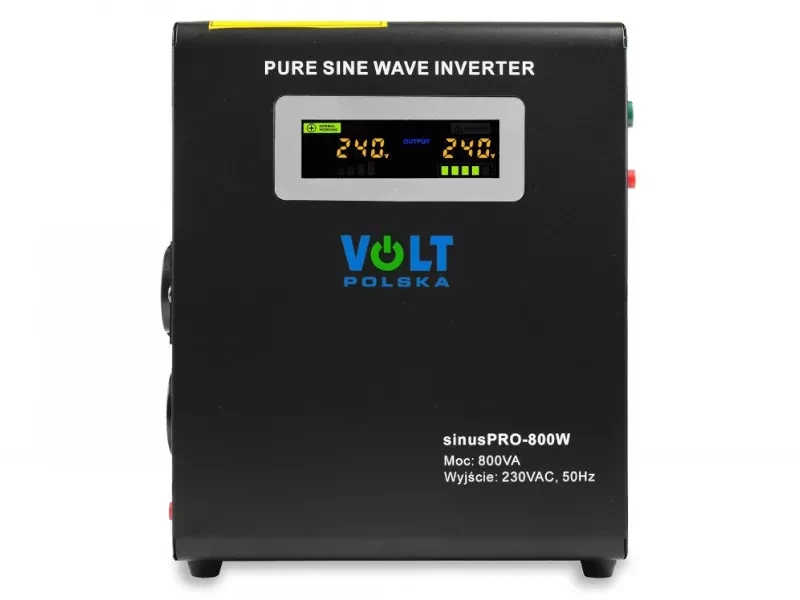 Інвертор ДБЖ Volt Polska SINUS PRO 800 W 12V 500Вт/800Вт