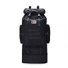 Тактичний похідний рюкзак Solve 70L  Black KT6004302, фото 5