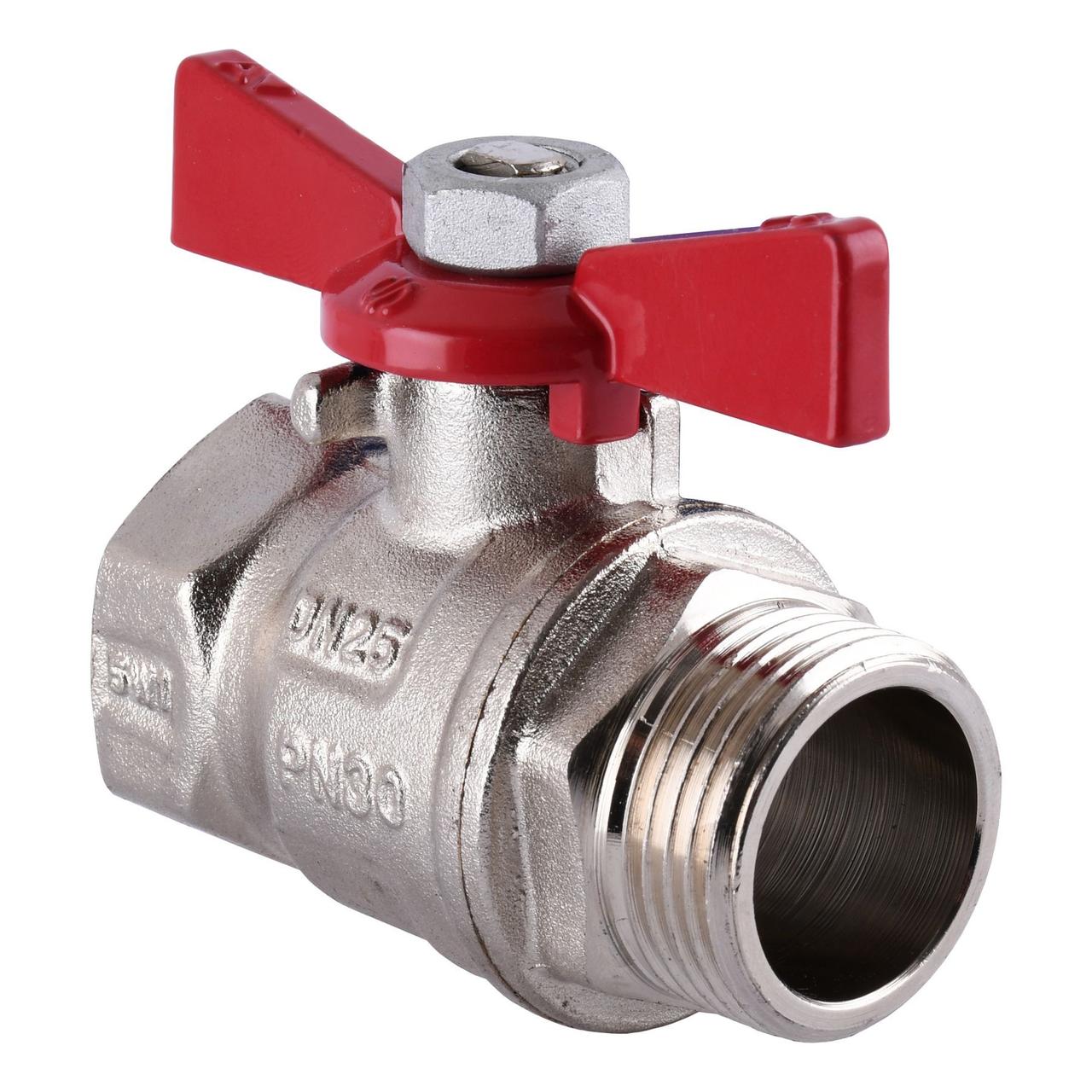 Кран кульовий для води ARCO SENA DN 3/4" (PN 30) внутрішній-зовнішній 153604, фото 1