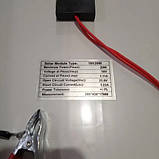 Сонячна панель 18V20W портативна зарядна станція для заряджання від сонця IP65 20 Вт/18В, фото 3