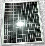 Сонячна панель 18V20W портативна зарядна станція для заряджання від сонця IP65 20 Вт/18В, фото 4