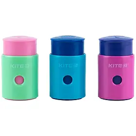 Точилка з контейнером асорті Kite Sunset K24-368