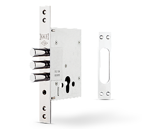 Замок для дверей врізний KALE 257 PLUS циліндровий