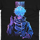 Футболка чорна Morze Jujutsu Kaisen  V25, фото 3