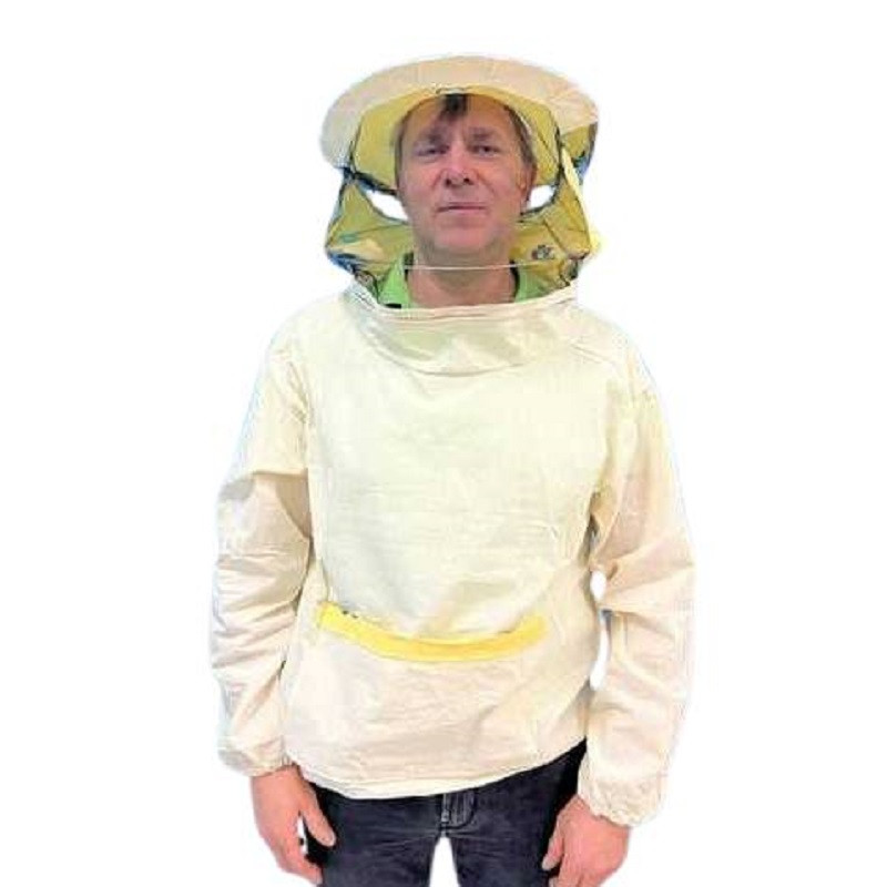 Куртка бджоляра з маскою на блискавці бязь 58-60 Україна, фото 1