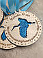 Дерев'яна іменна медаль для випускника дитячого садочка, початкової школи, фото 2