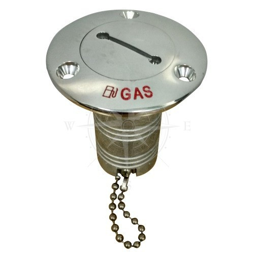 Горловина бака "GAS", 38 мм, нержавіюча сталь, Attwood, фото 1