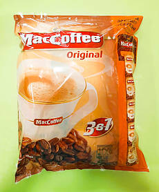 Кавовий напій Maccoffee 3 в 1 Original 100 пакетів