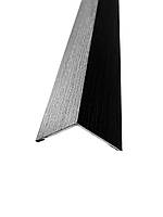 Декоративний зовнішній кут ламінований 30х30х2 мм венге