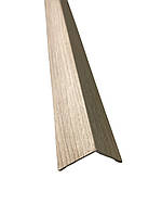 Декоративний зовнішній кут ламінований 30х30х2 мм ясен