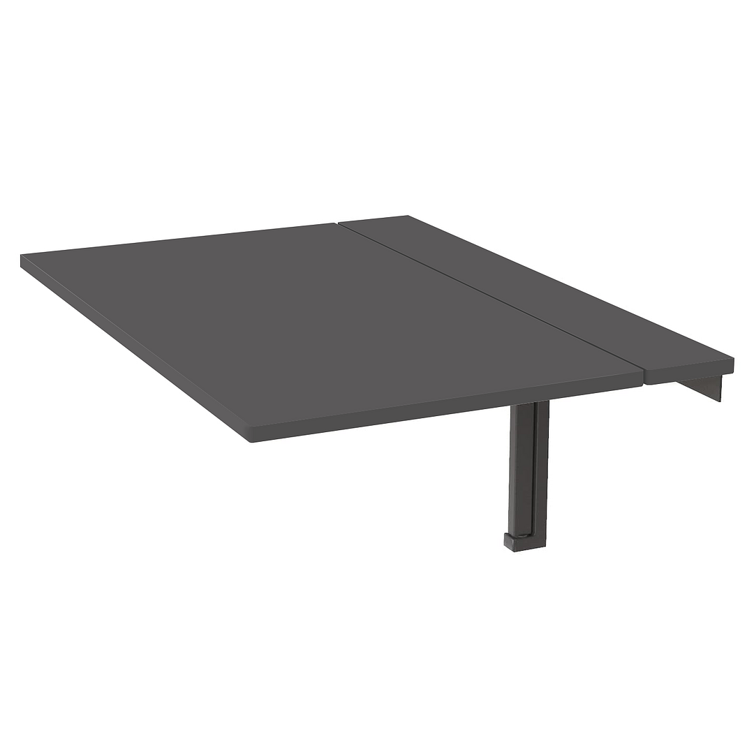 Відкидний настінний стіл Mini 90 × 12 (50) см графіт ТМ Art In Head