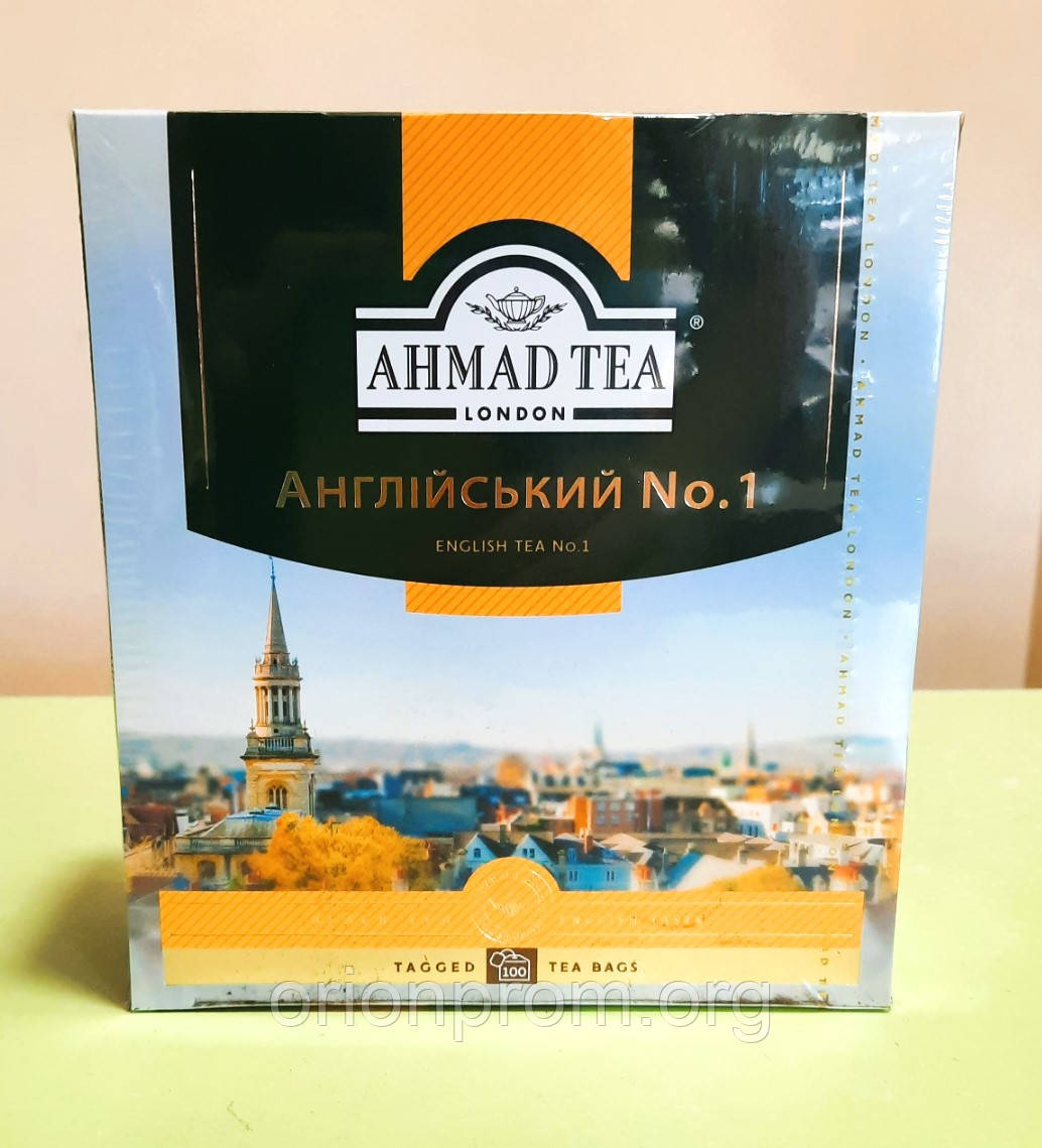 Чай Ahmad English Tea No.1 100 пакетиків чорний