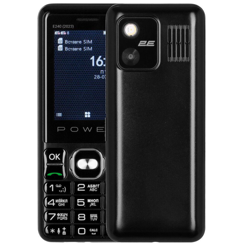 Мобільний телефон 2E E240 2023 Dual SIM Black
