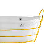 Хлібниця металева "Паляниця" 19х27х7 см., фото 2