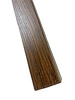 Декоративний зовнішній кут ламінований 30х30х2 мм горіх