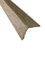Декоративний зовнішній кут ламінований 30х30х2 мм секвойя